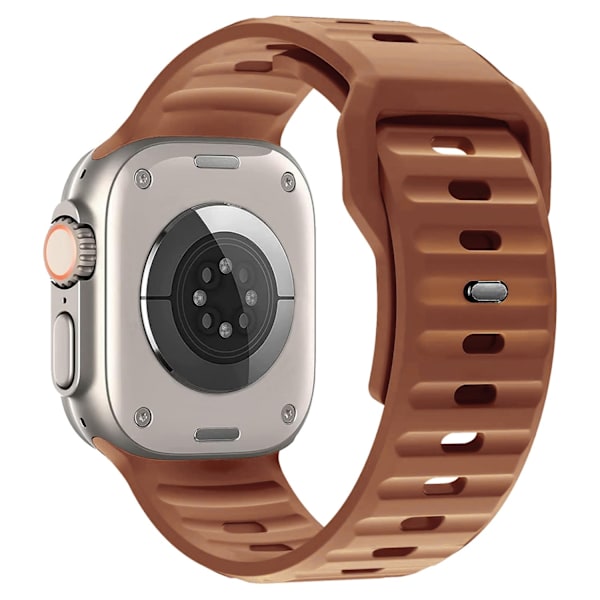 Kellon ranneke Apple Watch iWatch 38/40/41/S10 42MM Ruskea