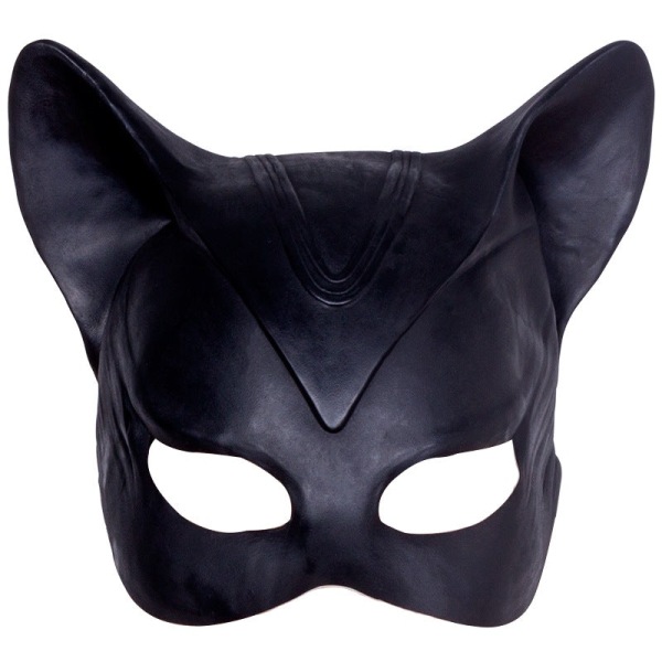 Sexig Katt Kvinna Selina Kyle Latex Mask Superhjälte Film Cosplay Kostym Halloween Party Masker Default Title
