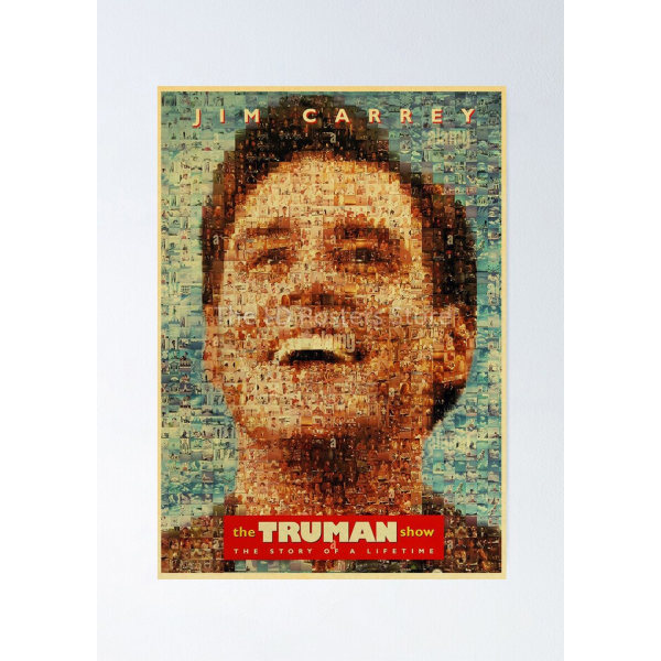 Klassiske film The Shawshank Redemption/Green Book/The Truman Show/Flipped plakater vægkunst malerier til hjemmet vægklistermærker 42X30cm-A3-No Frame R01911