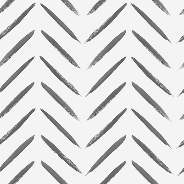Chevron Tapet med Penseldrag