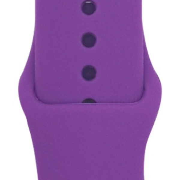 Klockarmband för Apple Watch iWatch för S10-42mm 38/40/41mm-L 44 Mörklila