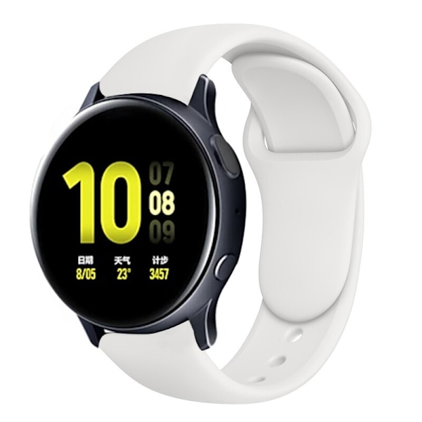 Silikoniranneke Samsung Active 2 -rannekkeelle Gear S3 frontier -rannekoru Galaxy watch 3/46mm/42mm/Active 2 40mm 44mm ranneke Official green 8