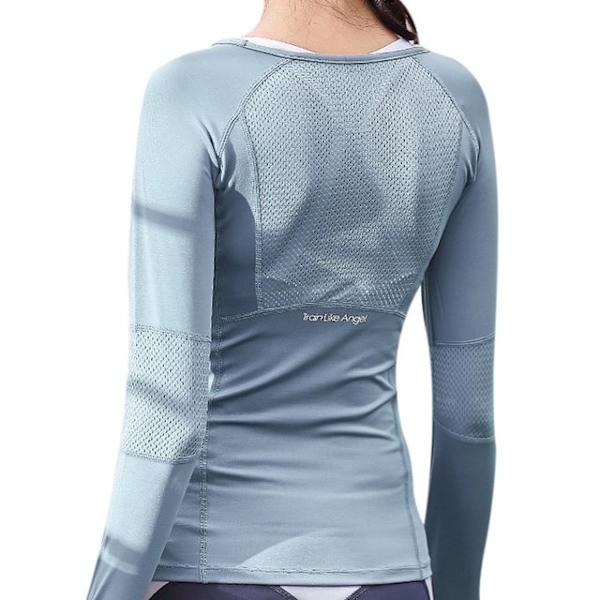 Yoga Skjorter Dame Sportsklær For Fitness Løping Jogging light pink L