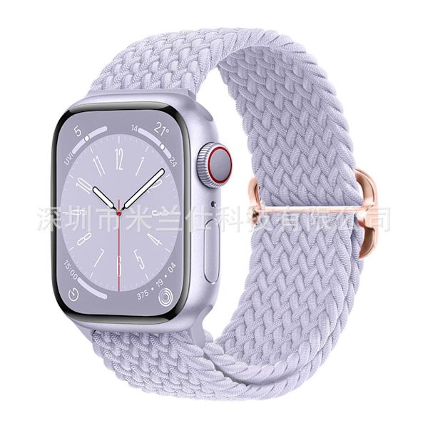 Kellon ranneke Apple Watch iWatch 38/40/41/42mm - S10 6 sumu violetti