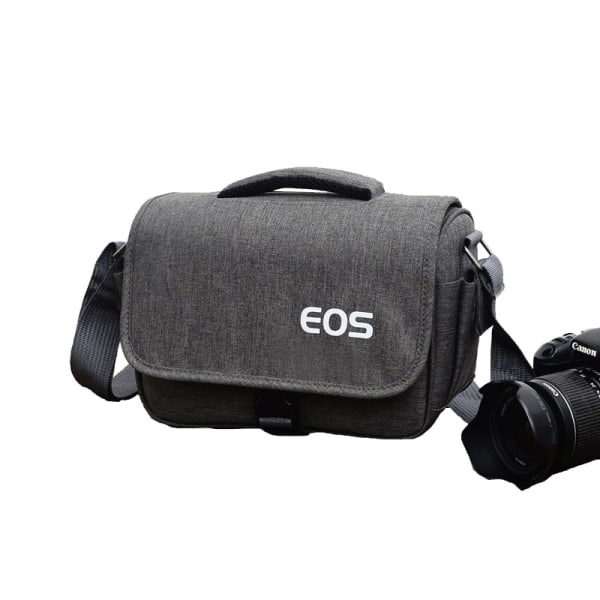 T&amp;YFOTOP DSLR Kameratasker Professionelle Kamera Sling Skuldertasker til Nikon Canon Sony Objektiv Håndtasker til Udendørs Fotografering Tra Small Grey
