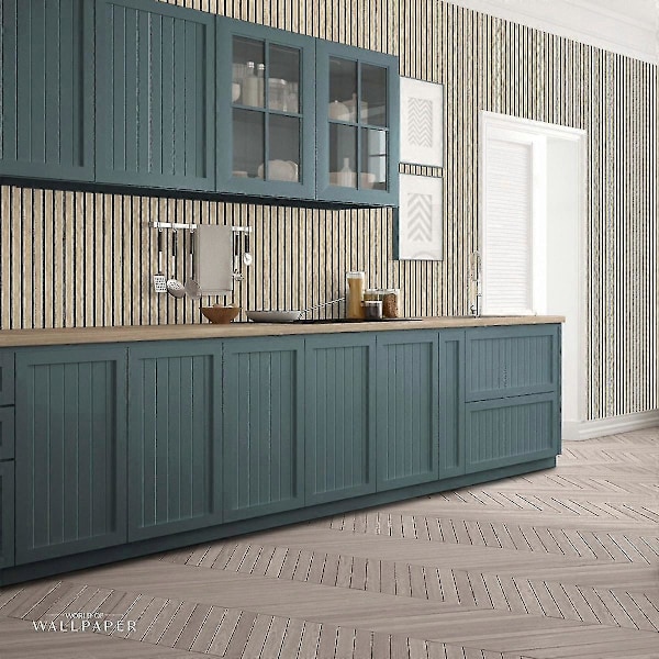 Panacea Trælameller Tapet Belgravia Lys Eg Light Oak