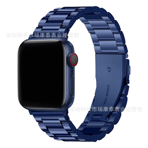 Klockarmband för Apple Watch iWatch 38/40/41mm mörkblå