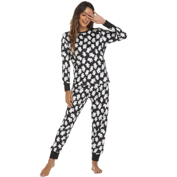 Julepyjamas Matchende Familie Pyjamas Hjemmetøj Sæt Pyjamas 8409 L