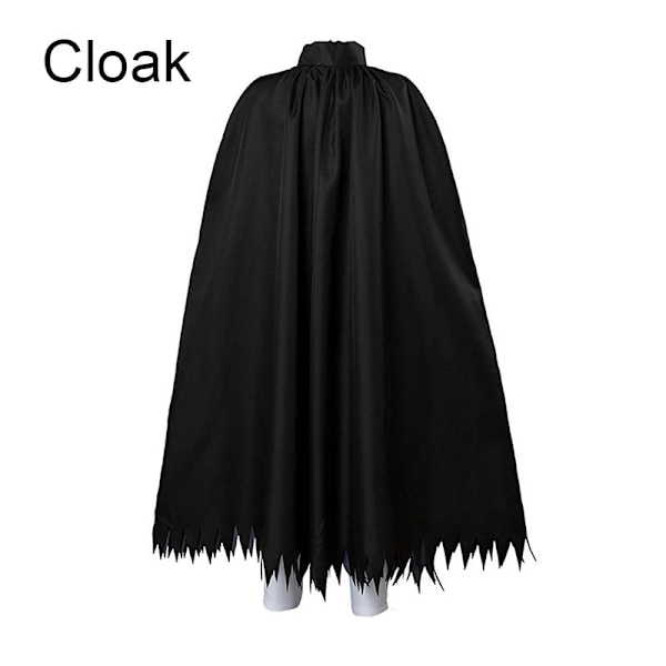 Anime Danganronpa V3 Kokichi Oma Cosplay Presidentti-univormut Huivi Peruukki Viitta ja Hattu Halloween Carnaval -juhlapuvut Wig S