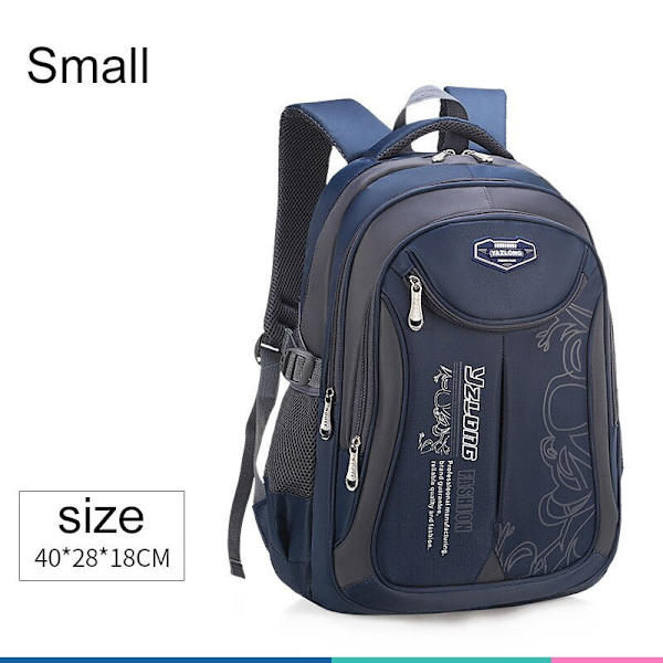 Ryggsäck Skolväska Barn Skolväskor för Tonåringar Pojkar Flickor Stor Kapacitet Vattentät Portfölj Barn Bok mochila escolar small navy