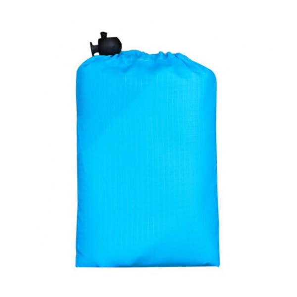 Bærbar Strand Camping Måtte Vandtæt Camping Picnic Måtte Strandtæppe Jordmadras Multi Udendørs Camping Måtte Black