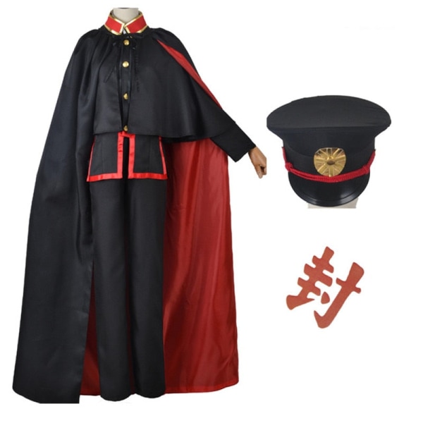 Anime Toilet Bound Hanako kun Jibaku Shounen Hanako Kun Uniform Cosplay Kostumesæt A3 Only wig M