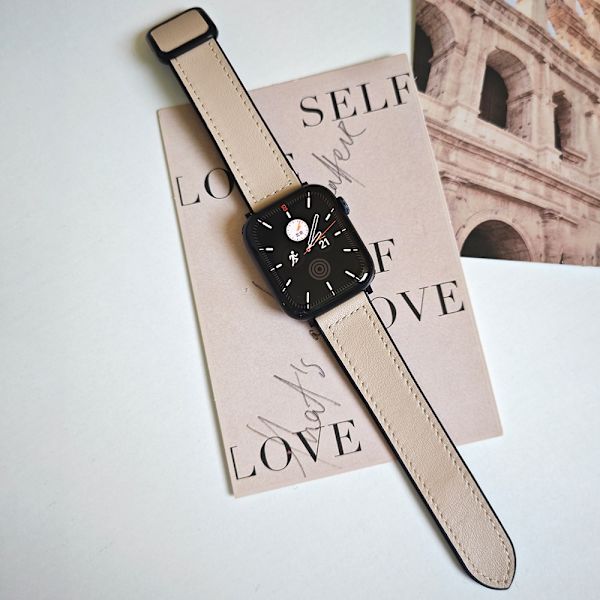 Kellon ranneke Apple Watch iWatch 38/40/41 S10 42mm Aprikoosi