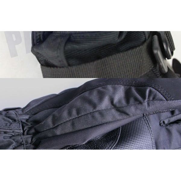 Miesten hiihtohanskat lumilautailuhanskat moottorikelkkailuun moottoripyöräilyyn talvihanskat tuulenpitävät vedenpitävät unisex-lumihanskat Black L