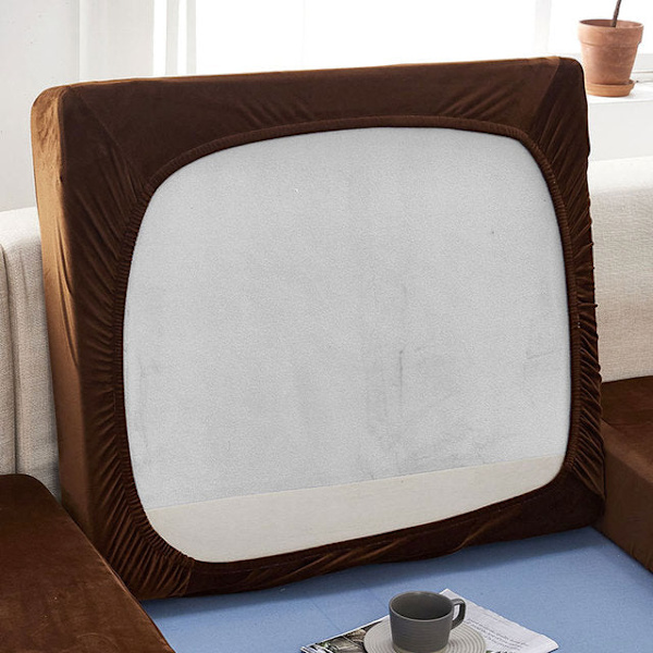 Samettinen sohvan istuinpäällinen, tyynynpäällinen, paksu Jacquard-kuvioitu, pehmeä joustava sohvanpäällinen, huonekalusuoja color3 cushion cover 1pc