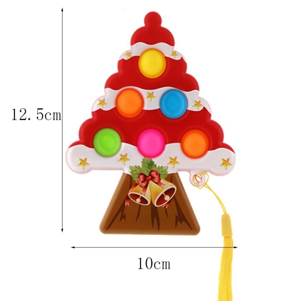 Julgran Tomte snögubbe prydnad god juldekoration till hemmet julprydnad Navidad Natal 1pc random