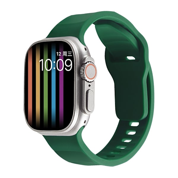 Klockarmband för Apple Watch iWatch 38-41 S10/42mm svart box