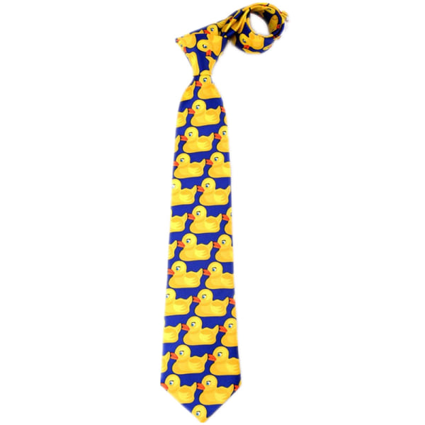 Mor Gul Barney Duck Neck Tie Cosplay Kostymer Herr Accessoies Prop Julklapp Default Title