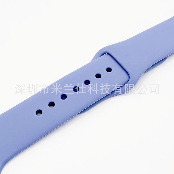Klockarmband för Apple Watch iWatch 38/40/41/42mm-S10 Förlängd Storlek ML Kod 80 Blå