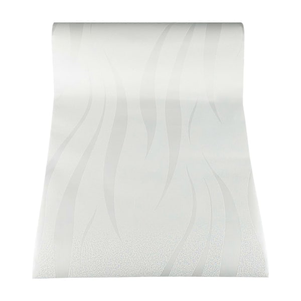 Præget Tapet Beige 0,53x9,5m Moderne 3D Tekstur Tapet Til Soveværelse Stue