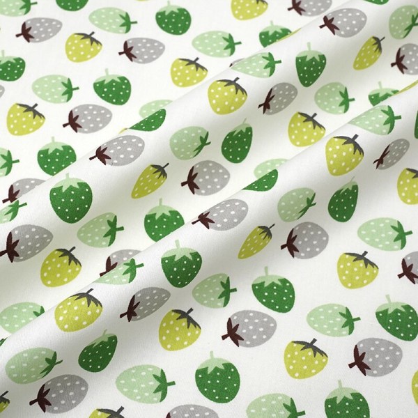 160x50cm Puuvilla Chino Hedelmä Ananas Mansikka Persikka Mekkokangas, Lakana Pöytäliina Käsintehty Kuorikangas Fruit and vegetable 160x50cm