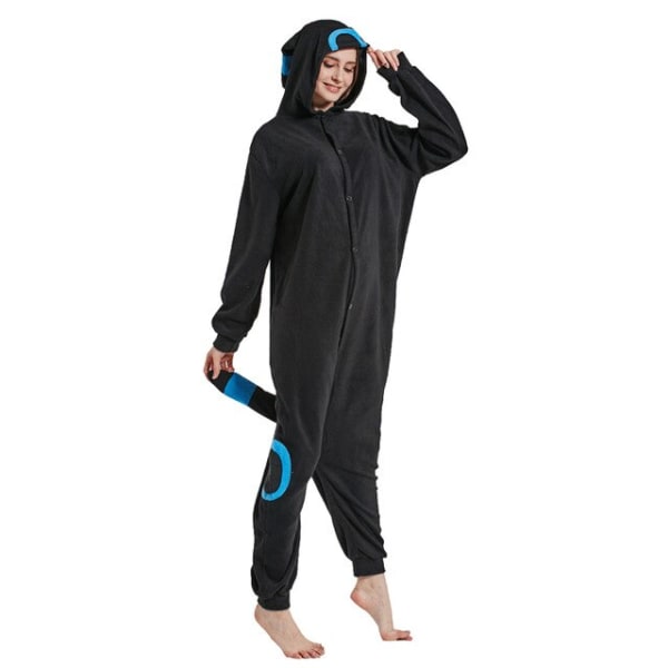 Enhjørning Pyjamas Voksen Dyr Kat Onesie Kvinder Mænd Par Vinter Pyjamas Sæt Natkjole Nattøj Flanel Hjemmetøj as picture3 S