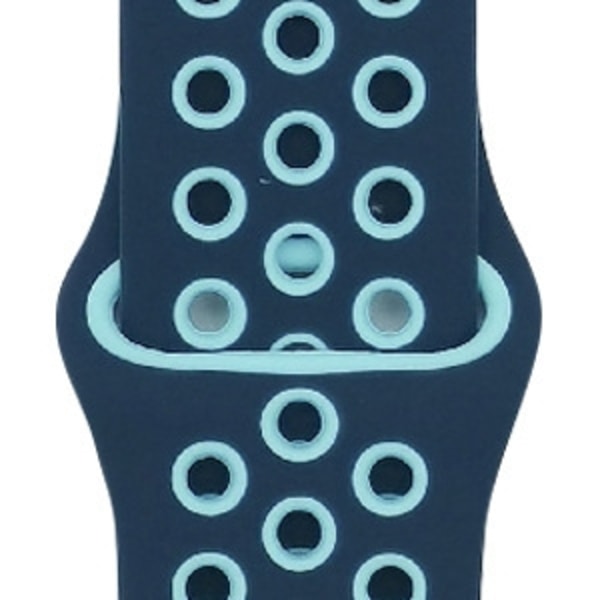 Klockarmband för Apple Watch iWatch för S10-42mm 38/40/41mm-S 14 Mörk Safirblå + Aurora Grön