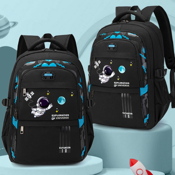 Rygsække til folkeskolen Vandtætte skoletasker til børn til drenge Rejserygsæk ortopædisk skoletaske Mochila Infantil Small Blue K31