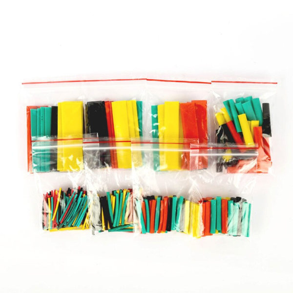 50/100/200 kpl Vedenpitäviä lämpökutistuvia jatkoliittimiä, sähköjohtojen liitoskaapelin puristusliittimet, liitinsarja As photo 100 PCS With Box