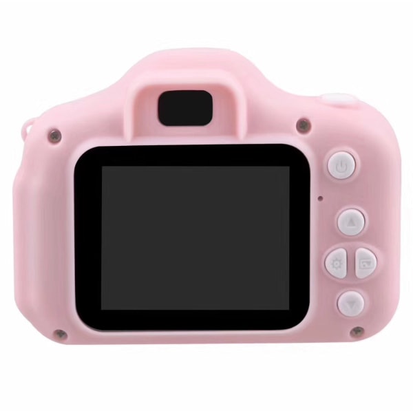 X2 Barnkamera 2.0-tums Skärm Barnens Digitalkamera Portabel Tecknad SLR-kamera Green+32G