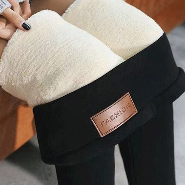 2023 Talven Lämpimät Seksikkäät Leggingsit Naisille Superpaksu Joustava Lampaantalja Kashmir Leggingsit Tiukat Fitness Naisten Housut Leggingsit Color 1 4XL(Size Fits 2XL)