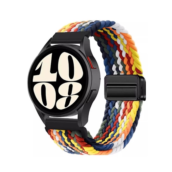 Klockarmband för Apple Watch iwatch 42/44/45/49/ S1046MM Färgglatt Svart Spänne