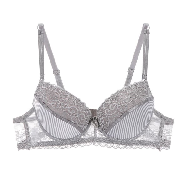 Sexet Push Up BH Plus Size Cup Dame BH Brystholder Plunge Undertøj BH'er Til Kvinder Undertøj Black 40C