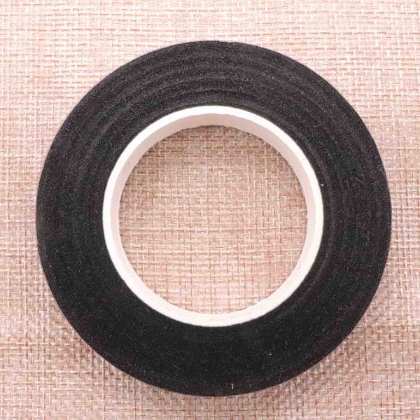 Blomstergrønne bånd 12mm*45m/RULLE Tape Corsager Knaphulsblomst Kunstig Blomst Støvdrager Indpakning Blomsterhandler Grønne Bånd Strækbart Tape 3