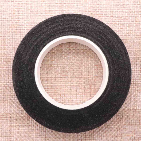 Blomstergrønne teiper 12mm*45m/RULL Teip Corsager Knappehulls Kunstig Blomst Pollenbærer Wrap Blomsterhandler Grønne Teiper Elastisk Teip 2