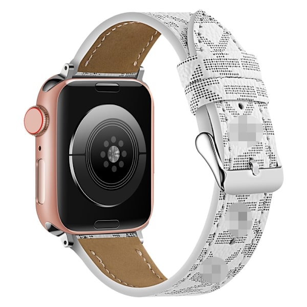 Klockarmband för Apple Watch iWatch MK Vit 42/44/45