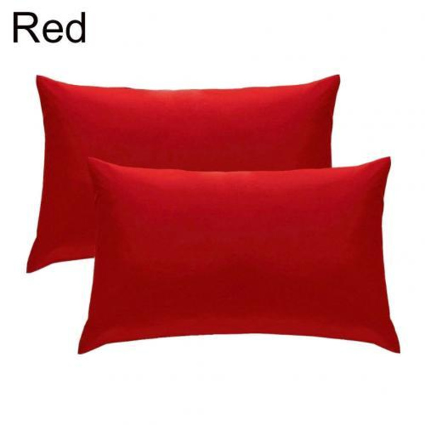 50x70cm 2 stk. Mykt ensfarget putetrekk putevar hjem sofa stol dekor hjemmedekorasjon Teal