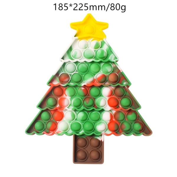 Julgran Tomte snögubbe prydnad god juldekoration till hemmet julprydnad Navidad Natal 1pc random