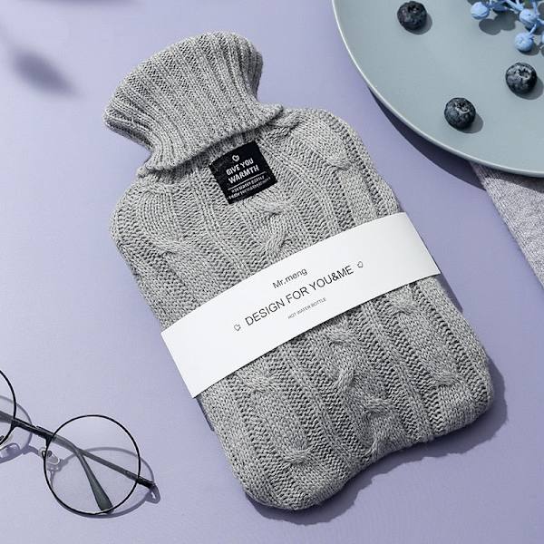 Varmtvannsflaske for hender, for kvinner, spesiell varmtvannsflaske for menstruasjon, håndvarmer, varmtvannsposer for vinteren mihuangse1000ml Overseas