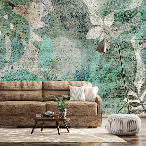 Seinätapetti - Kukkaistapetti 100x70 cm 100x70 cm