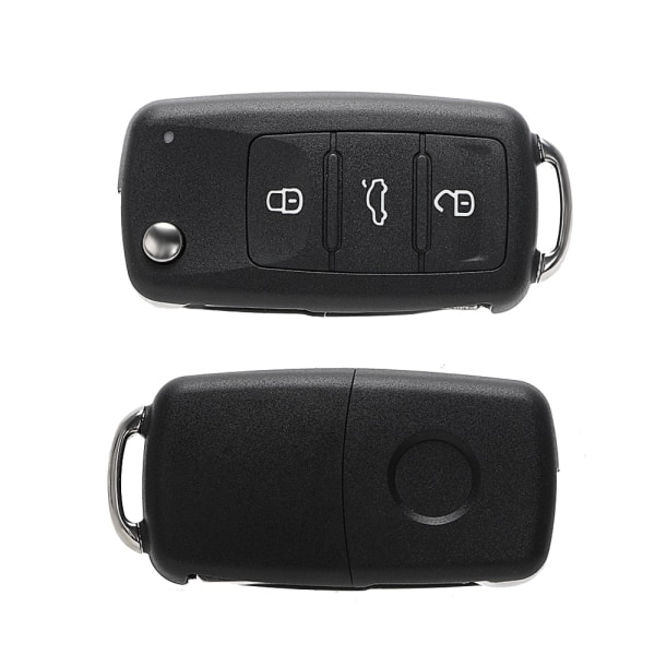 Bilnyckelskal med 3 knappar Fjärrkontroll för Beetle/Caddy/Eos/Golf/Jetta/Polo/Scirocco/Tiguan/Touran/UP För tomma case Cover Default Title