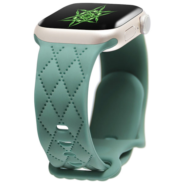 Klockarmband för Apple Watch iWatch 38/40/41mm 42mm 10:e generationen tallbarrsgrön