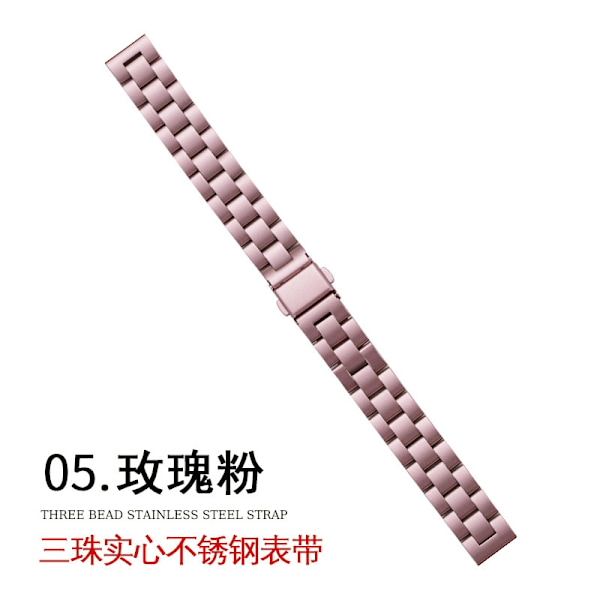 Klockarmband för Apple Watch iWatch för 1-9 generationen SE 38-40-41mm s10: 42mm 05 rosrosa