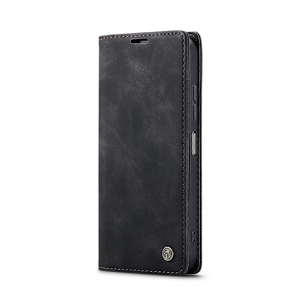CaseMe 013 Multifunktionellt Horisontellt Flip Läder Telefonfodral Black For Samsung Galaxy A56