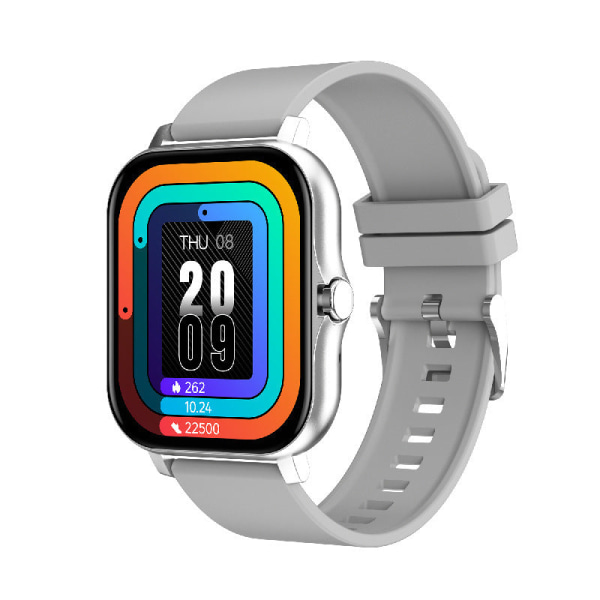 Smart Armband Sportarmband Populär Smart Armbandsur Black-silicone band