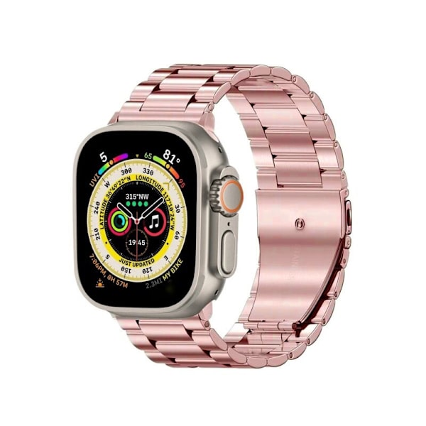 Kellon ranneke Apple Watch iWatch 38/40/41 S10 42mm universaali ruusu pinkki