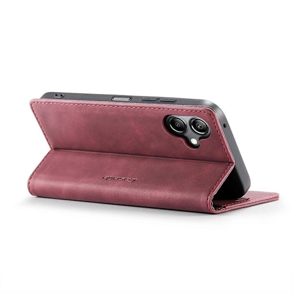 CaseMe 013 Multifunktionellt Horisontellt Flip Läder Telefonfodral Red For Samsung Galaxy A06