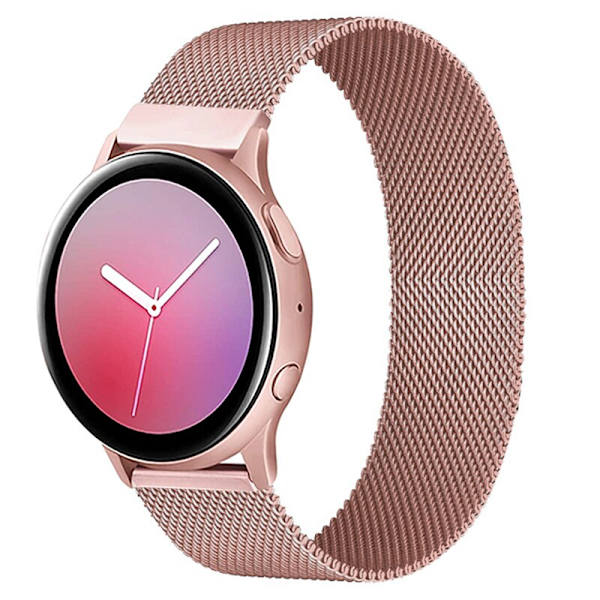 20mm 22mm magneettinen ranneke Samsung Active 2 40/44mm Gear S3 -rannekkeelle Huawei GT/GT2/2e Galaxy watch 3/4 Classic 45/42mm -ranneke red Active2 40mm 44mm