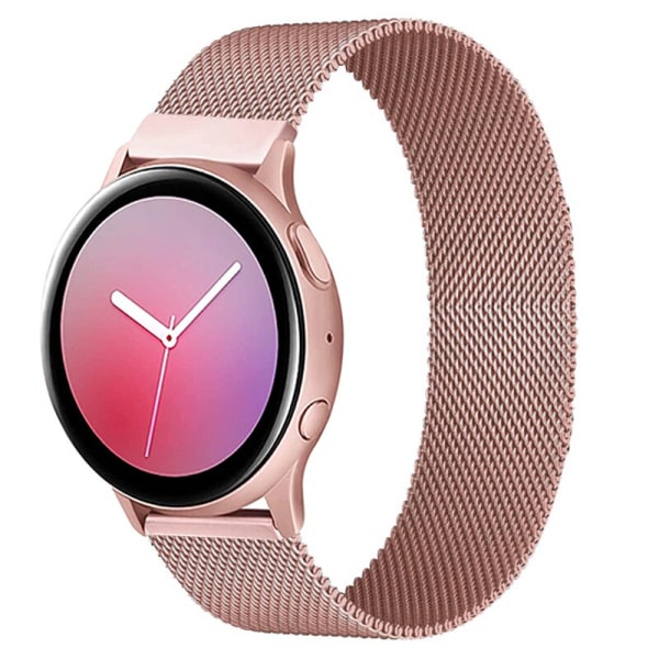 20mm 22mm magneettinen ranneke Samsung Active 2 40/44mm Gear S3 -rannekkeelle Huawei GT/GT2/2e Galaxy watch 3/4 Classic 45/42mm -ranneke Vintage gold Active2 40mm 44mm
