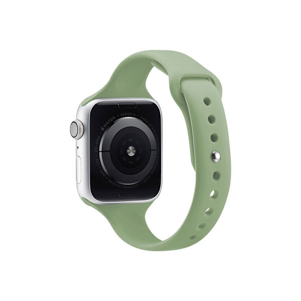 Klockarmband för Apple Watch iWatch 42-49mm svart box regular mintgrön